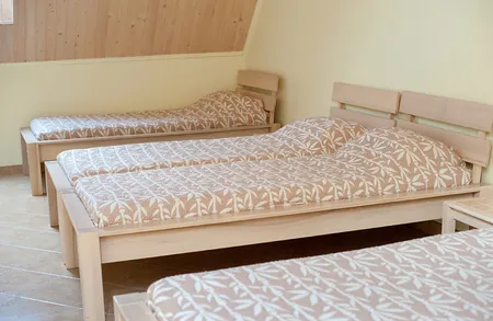 Чотиримісний стандарт у Виноградові — спальня з комфортними ліжками для сім'ї та дітей